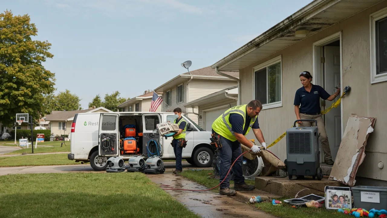 Water Damage Restoration in Gladewater, TX near me